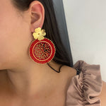 Nuevos Aretes Mandala Mostacilla